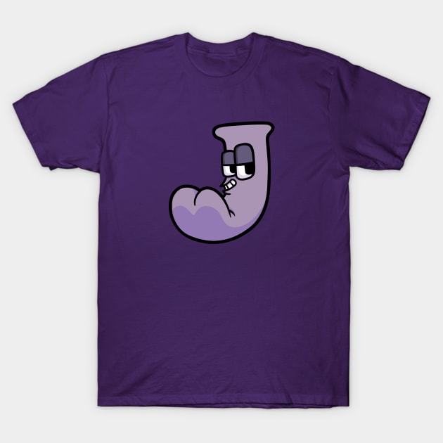 J | Alphabet Lore T-Shirt by Mike Salcedo